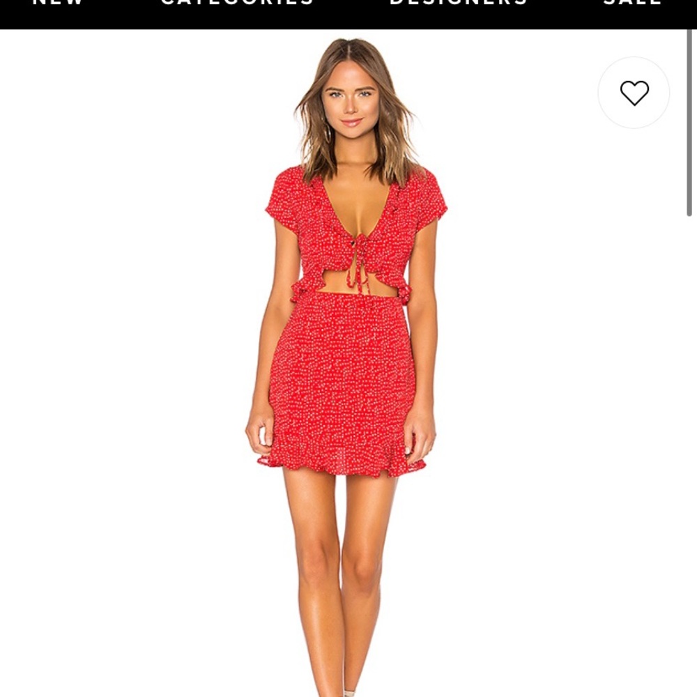 Revolve “by the way.” large red dress - Picture 1 of 3